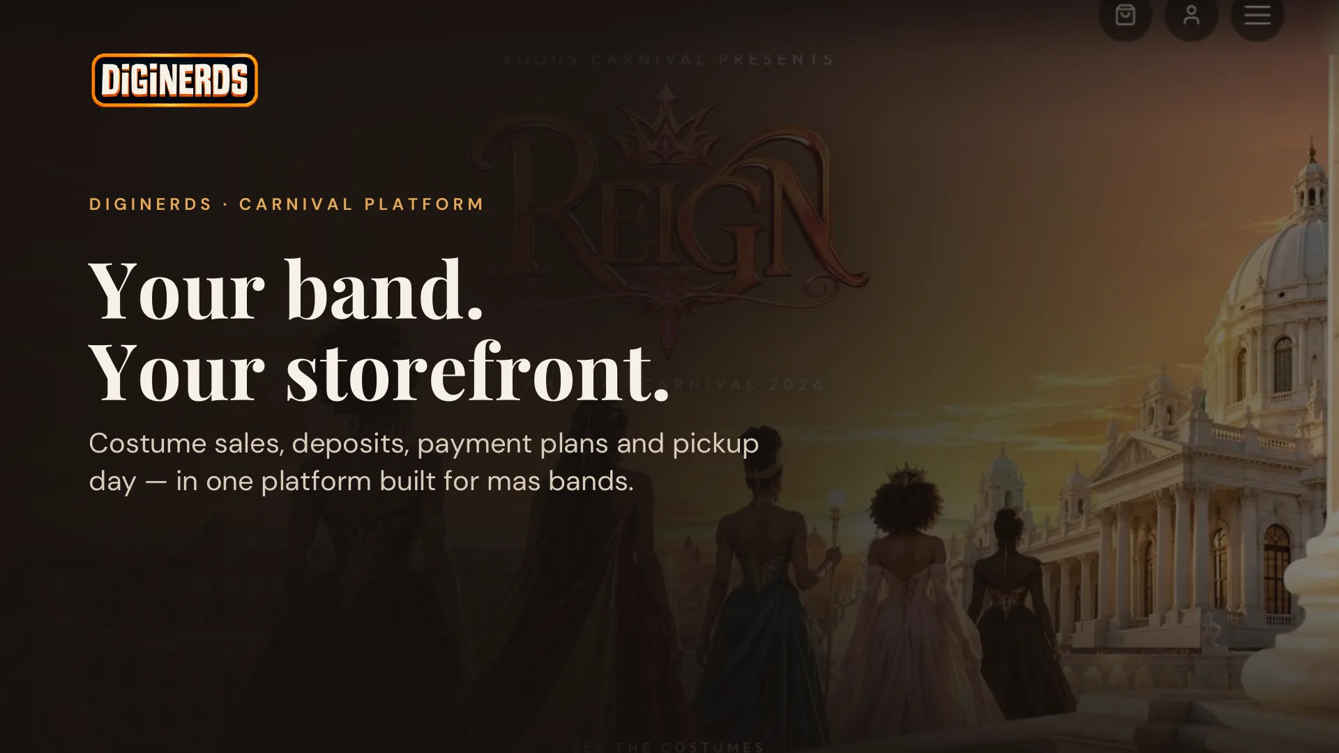 Your band. Your storefront.